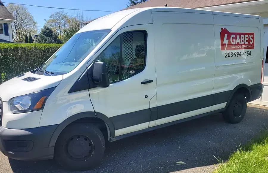 Gabe's electrical van