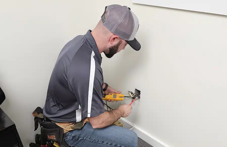 Gabe's electrician working - electrician careers in Brookfield, CT